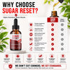 Image of (2 Pack) Sugar Reset Drops Blood Health Support Formula SugarReset 60 Servings