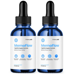 Memo Flow Drops Nootropic Brain Health Support MemoFlow Supplement 60 Servings