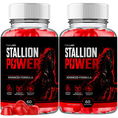 Stallion Power ACV Gummys Male Health Support Formula StallionPower 120 Gummies