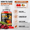 Image of (2 Pack) Honey Peak Gelatin ACV Gummys 1000MG HoneyPeak Supplement 120 Gummies