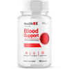 Image of (1 Pack) Health RX Advanced Blood Health Support Formula HealthRX 60 Capsules