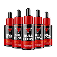 Bull Flow Prostate Supplement, Bull Flow for Prostate Health Urinary Support (5 Pack)