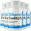 Image of (5 Pack) Gluco Switch Blood Sugar Supplement Support 300 Capsules