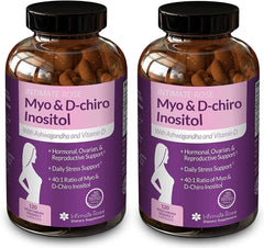 (2 Pack) Myo-Inositol Supplement 240 Capsules