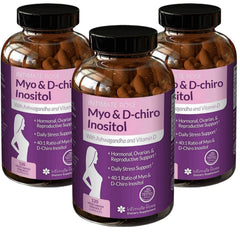 (3 Pack) Myo-Inositol Supplement 360 Capsules