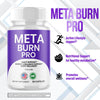 Image of (1 Pack) Meta Burn Pro Advanced Energy & Fitness Formula MetaBurnPro 60 Capsules