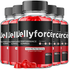 (5 Pack) Jellyforce Gummys Advanced Male Support Formula Jelly force 300 Gummies