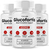 Image of Glucofortis Pills Advanced Blood Health Support Formula Gluco Fortis 180 Capsule