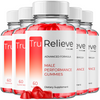 Image of (5 Pack) TruRelieve Gummys Advanced Male Health Support Tru Relieve 300 Gummies