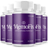 Image of (5 Pack) MemoFix Advanced All Natural Brain Health Support Memo Fix 300 Capsules