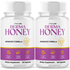 Image of Derma Honey Pills Advanced Formula Support Healthy Skin DermaHoney 120 Capsules