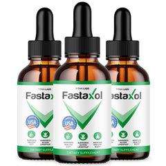 (3 Pack) Fastaxol Drops Natural Health & Fitness Formula FastaxolDrops 90 Servs