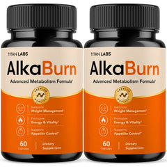 (2 Pack) AlkaBurn Advanced Energy and Fitness Support Supplement Alka Burn 120 Capsules