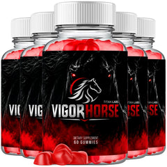 Vigor Horse ACV Gums Advanced Male Health Support Formula VigorHorse 300 Gummies