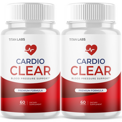 (2 Pack) Cardio Clear Advanced Blood Health Support Supplement CardioClear 120 Capsules