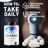 Image of (5 Pack) Zeaxan Pills Support Healthy Eye Vision & Function Zea Xan 300 Capsules