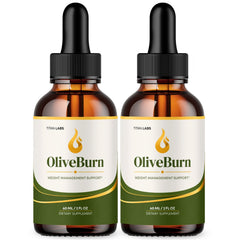 OliveBurn Drops Advanced Natural Health & Fitness Support Olive Burn 60 Servings