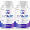 Image of (2 Pack) MindCept Nootropic All Natural Brain Supplement Mind Cept 120 Capsules