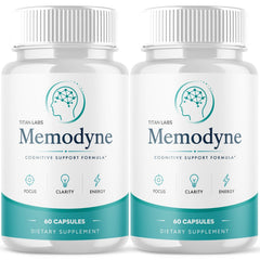 (2 Pack) Memodyne Nootropic Natural Brain Health Support Formula Memo dyne 120 Capsules
