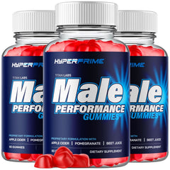 (3 Pack) Hyperprime Gummy Advanced Male Support Formula Hyper Prime 180 Gummies