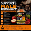 Image of Soda Honey Boost ACV Gum Advanced Male Health Support SodaHoneyBoost 120 Gummies