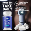 Image of Clear Gaze Support Healthy Eye Vision & Function ClearGaze Formula 300 Capsules
