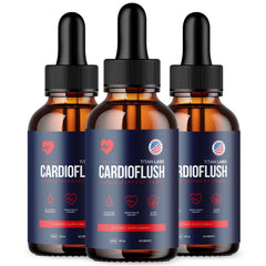 (3 Pack) Cardioflush Blood Health Support Drops Cardio Flush Vitamin 90 Servings