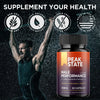 Image of (2 Pack) Peak State Advanced Male Health Support Formula PeakState 120 Capsules