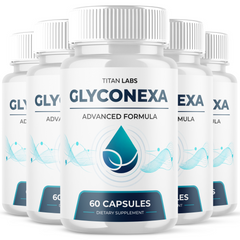 (5 Pack) Glyconexa Advanced Blood Health Support Formula Glyco Nexa 300 Capsules