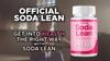 Image of Soda Lean Advanced Energy and Fitness Support Supplement SodaLean 180 Capsules