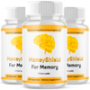 Image of (3 Pack) Honey Shield Nootropic Natural Brain Support HoneyShield 180 Capsules