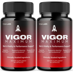 (2 Pack) Vigor Maximum Advanced Male Health Support Formula VigorMaximum 120 Capsules