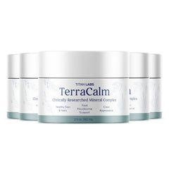 (5 Pack) Terra Calm Cream Anti-Wrinkle Skin Moisturizer TerraCalm 150 Servings