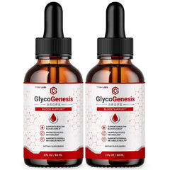 (2 Pack) Glyco Genesis Drops Blood Health Support Supplement GlycoGenesis 60 Servings