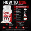 Image of Glyco Aura Pills Advanced Blood Health Support Supplement GlycoAura 120 Capsules