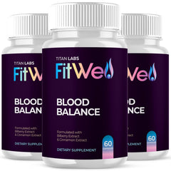 FitWell Advanced Natural Blood Health Support Supplement Fit Well 180 Capsules