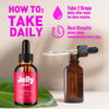 Image of (5 Pack) Jelly Slim Drops Natural Health & Fitness Support JellySlim 150 Serving