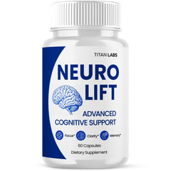 Neuro Lift Nootropic Natural Brain Health Support Formula NeuroLift 60 Capsules