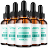 Image of (5 Pack) Vitabion Blood Support Drops Vita Bion Vitamin Supplement 150 Servings