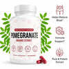 Image of 3Pack Alevia Pomegranate Capsules 60ct Organic Extract Antioxidant