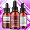 Image of (2 Pack) Gelatin Drops Natural Health & Fitness Formula Supplement 60 Servings