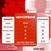 Image of (2 Pack) HemoPrime Advanced Blood Health Support Formula Hemo Prime 120 Capsules