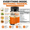 Image of AlkaBurn Advanced Energy and Fitness Support Supplement Alka Burn 180 Capsules
