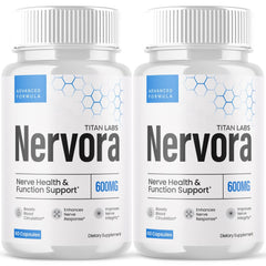 (2 Pack) Nervora Nootropic Natural Brain Support Supplement Nerv Ora 120 Capsule