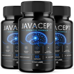 (3 Pack) Javacept Nootropic Natural Brain Support Formula Java Cept 180 Capsules