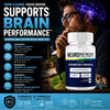 Image of NeuroMemory Nootropic Brain Health Support Supplement Neuro Memory 180 Capsules