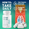 Image of (3 Pack) Mind Plus Pills Nootropic Natural Brain Supplement MindPlus 180 Capsule