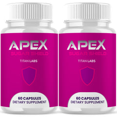 (2 Pack) Apex Sugar Shield Advanced Blood Health Supplement ApexSugarShield 120 Capsules