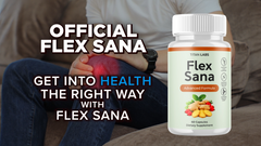 (3 Pack) Flex Sana Advanced Joints & Mobility Support Formula FlexSana 180 Capsules