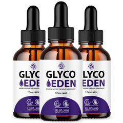 (3 Pack) Glyco Eden Drops Advanced Blood Health Support Supplement GlycoEden 90 Servings